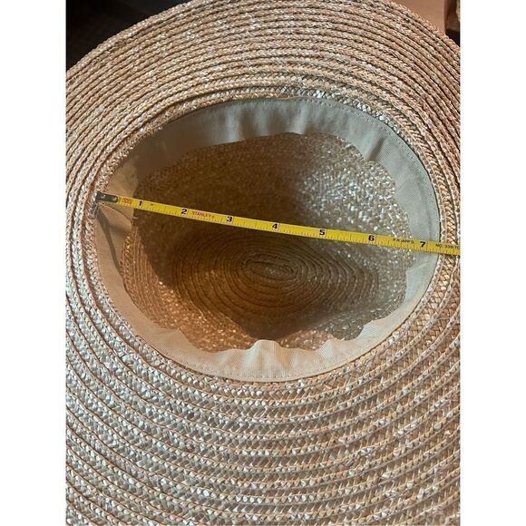 Geo-Trim Straw Panama Hat - Picture 10 of 10
